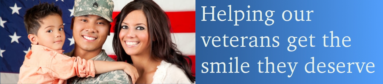 Veterans Dental Banner